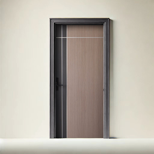 customized wpc pressed door wpc sheet wpc frame EPS foam 35mm
