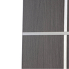 customized wpc pressed door wpc sheet wpc frame EPS foam 35mm